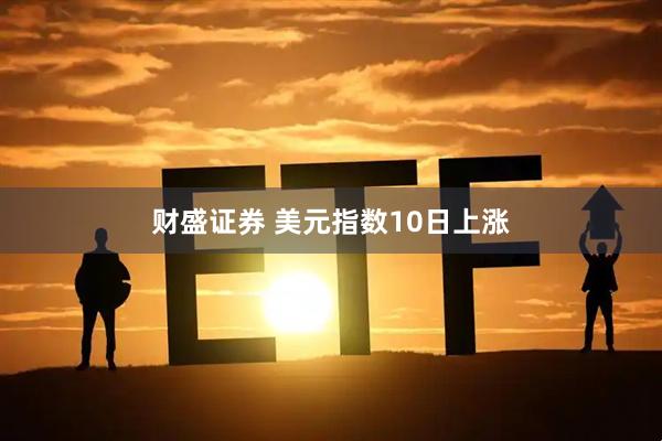 财盛证券 美元指数10日上涨