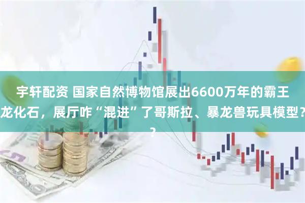 宇轩配资 国家自然博物馆展出6600万年的霸王龙化石,展厅咋“混进”了哥斯拉、暴龙兽玩具模型?