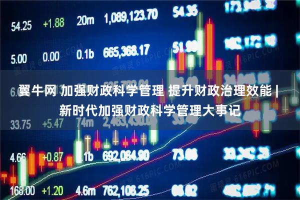 翼牛网 加强财政科学管理 提升财政治理效能 | 新时代加强财政科学管理大事记